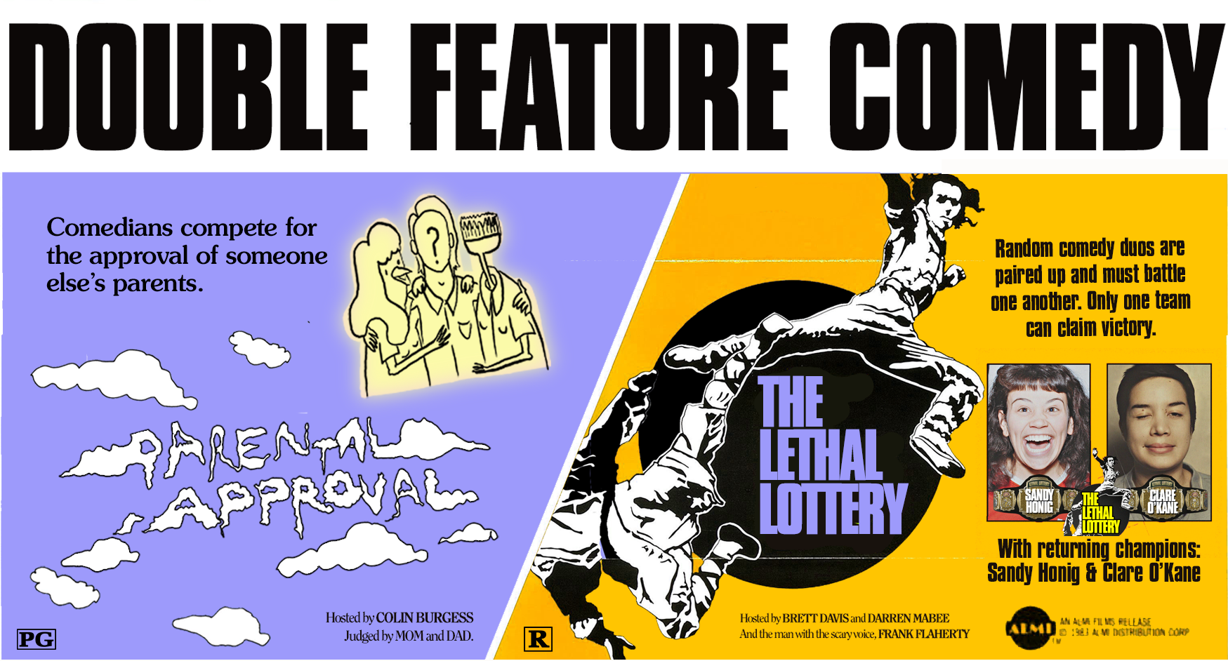 Double Feature Comedy: Parental Approval and The Lethal Lottery
